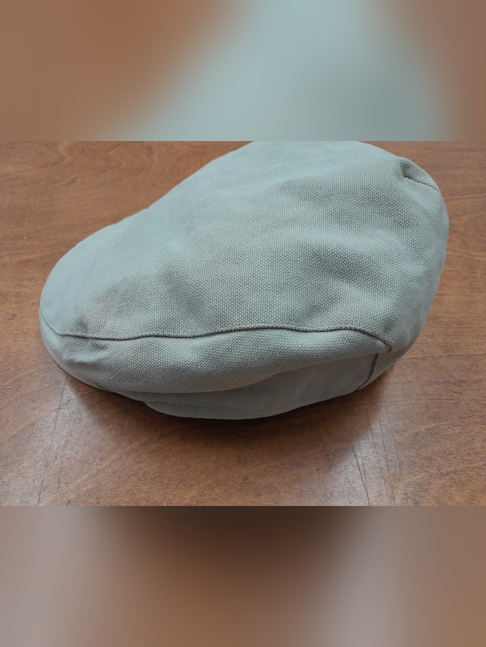 Burberry Cotton Flat Cap Newsboy Hat Beige Size Large